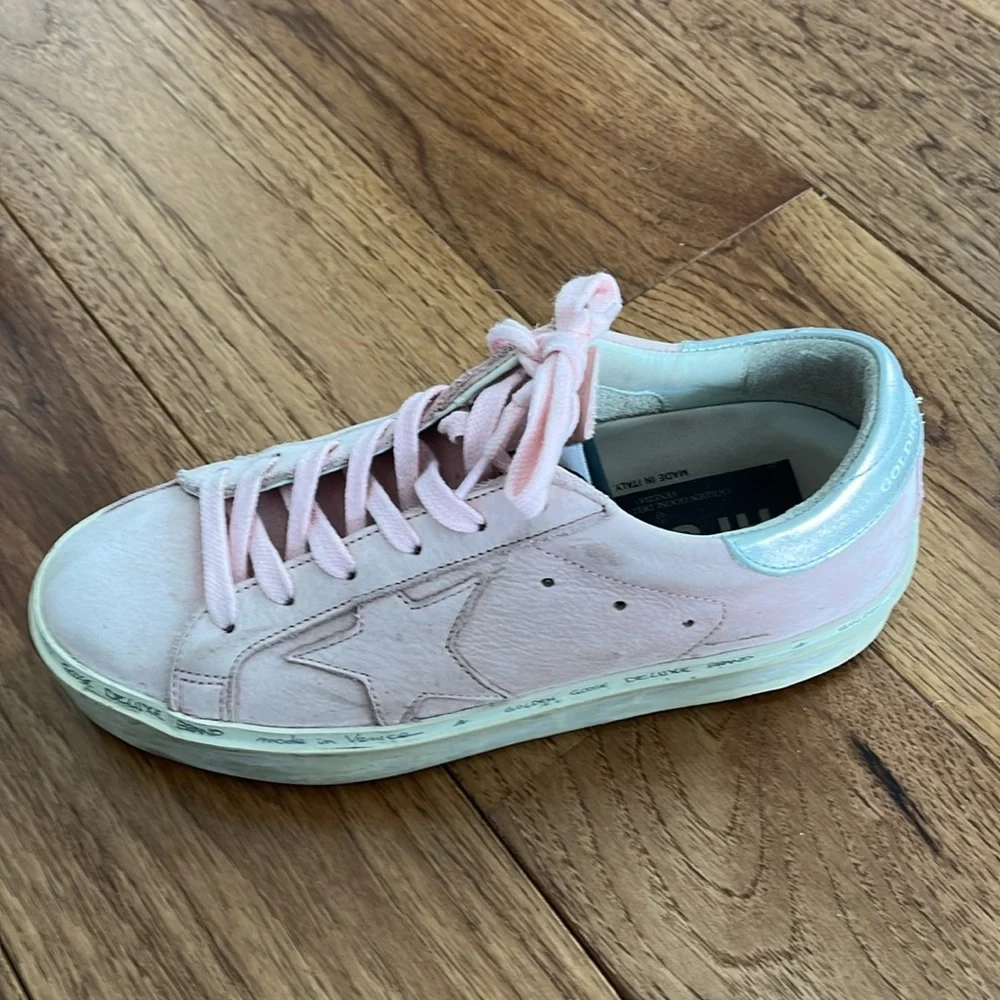 Golden goose 37 pink sneakers ggdb hi star - Picture 5 of 8